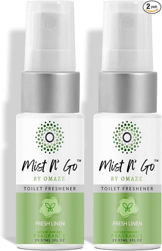 Mist N' Go by Omaze Travel Bathroom Spray by MISTNGO