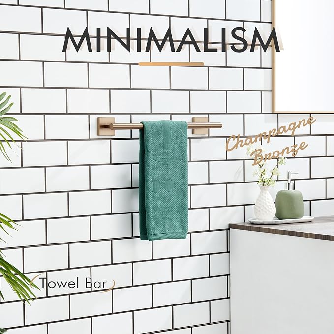 KOKOSIRI Hand Towel Bar Bathroom Towel Holder - Image 3
