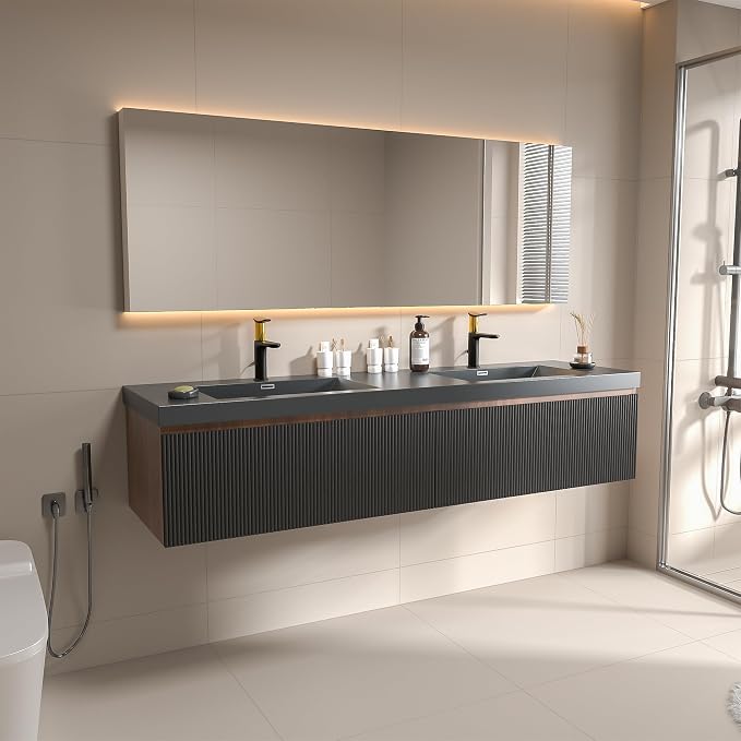 72 Inch Floating Bathroom Vanity - Image 9