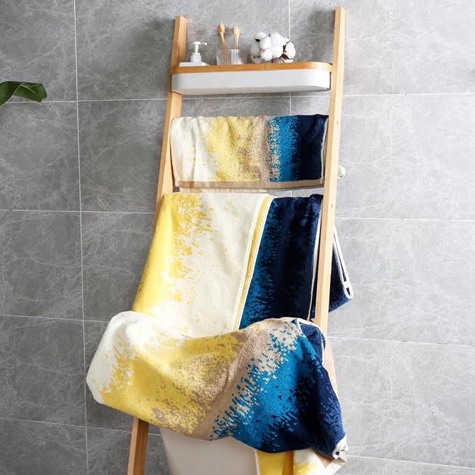 SEMAXE 12-Piece Family Bathroom Towel Set - Image 8