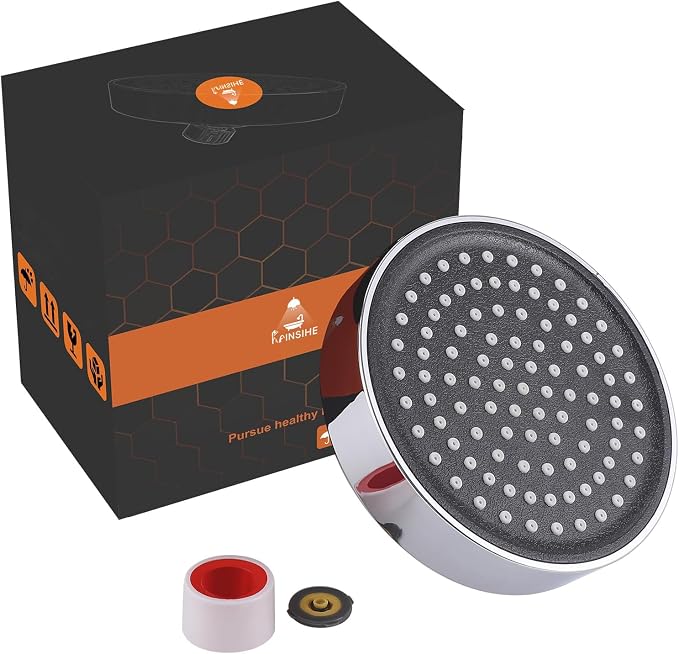 Fixed Shower Head Replacment, 1.8 GPM Fixed Showerhead Screw on Universal - Image 9