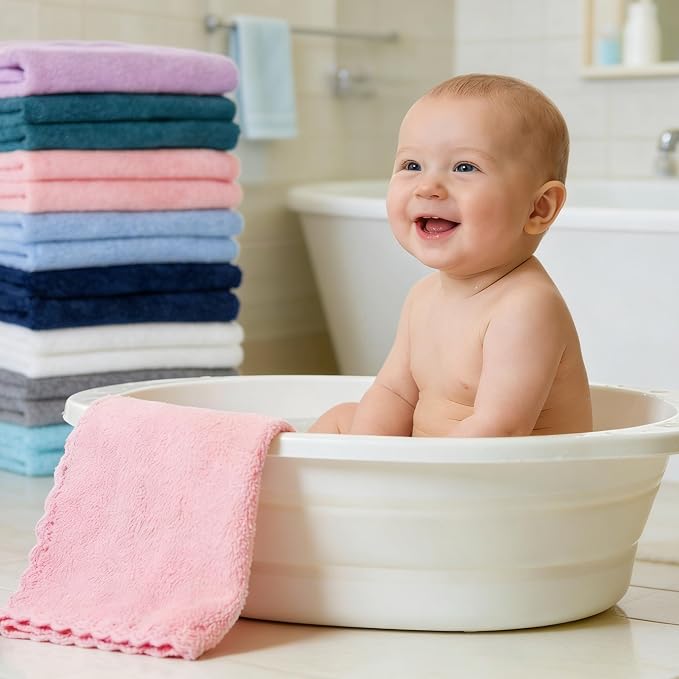 16 Pack Baby Washcloths - Image 3
