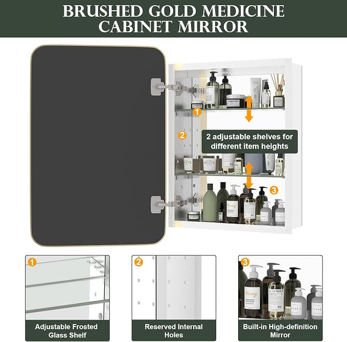 WallBeyond Bathroom Medicine Cabinet - Image 3