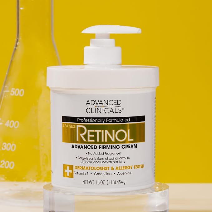 Advanced Clinicals Retinol Body Lotion & Face Moisturizer | Anti Aging Skin - Image 7