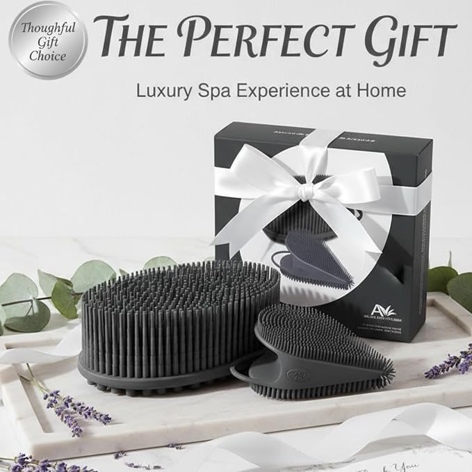 Body Face Scrubber Set Silicone - Image 6