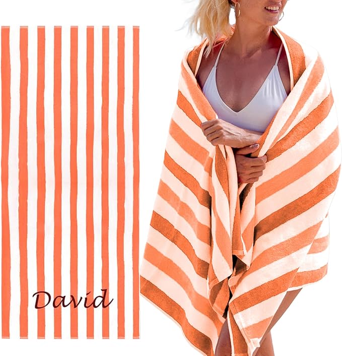 Personalized Passion Beach Towels by PersonalizedPassion