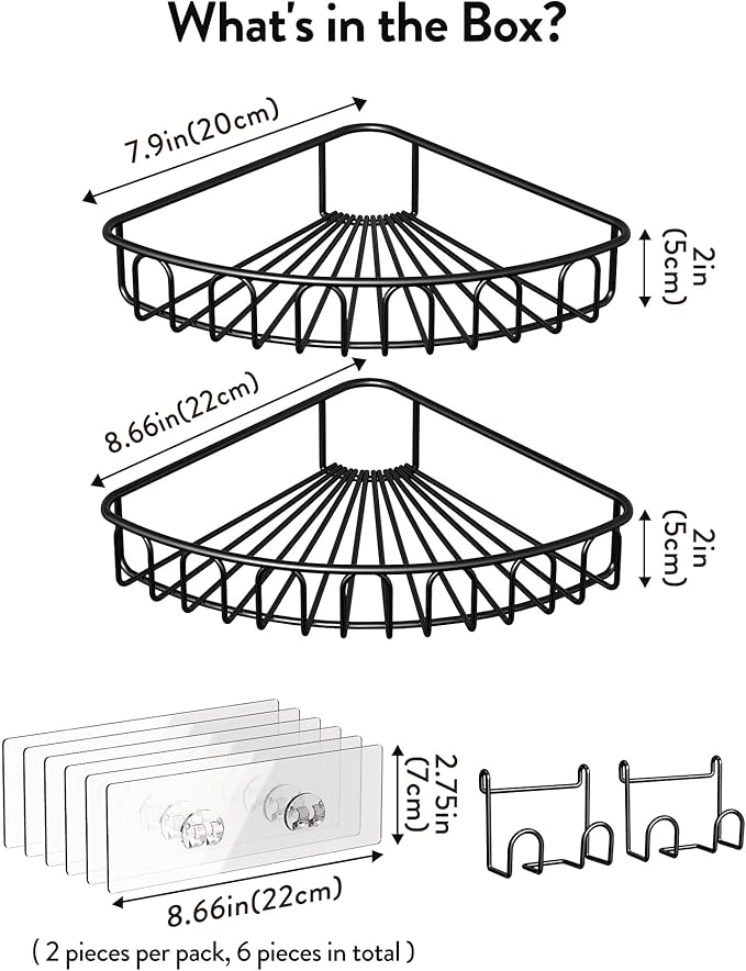 Orimade Corner Shower Caddy - Image 8