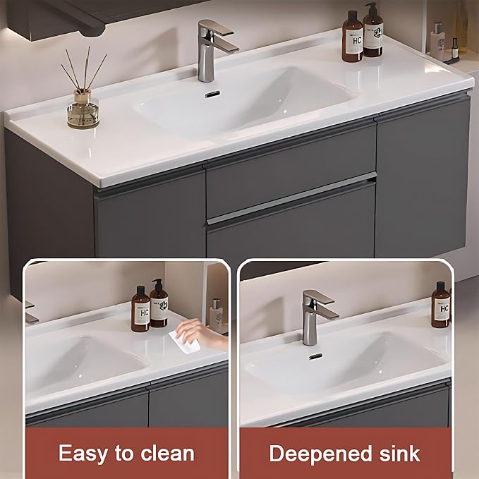 68IN Modern Bathroom Vanity - Image 5