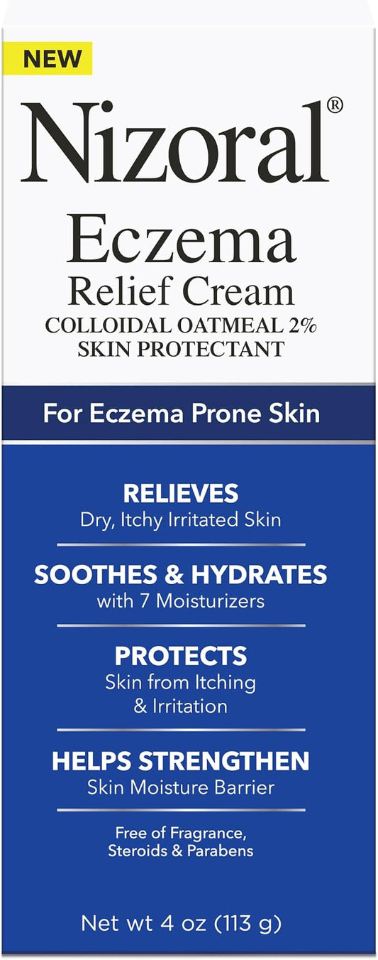 Nizoral Eczema Relief Cream- Relieves Dry, Irritated Skin, Soothes and Hydrates by Nizoral