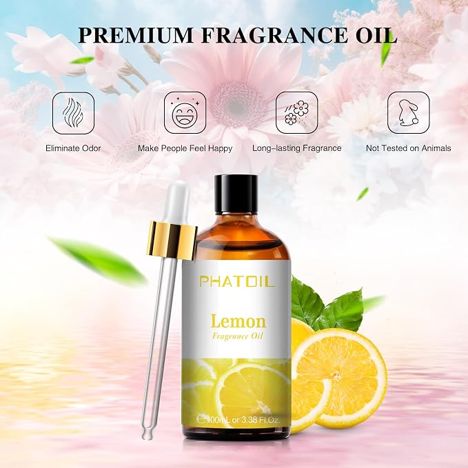 PHATOIL 100ML Lemon Fragrance Oils - Image 3