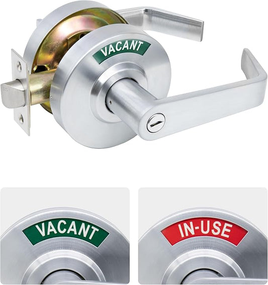 MARIE Commercial Door Handle for Bathroom Privacy, Vacant Occupied & Commercial by MARIE