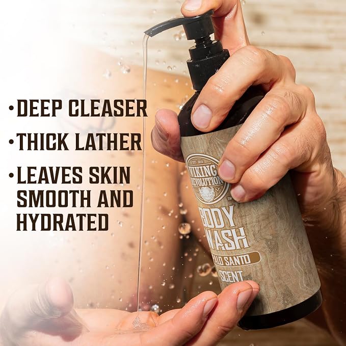 Viking Revolution Palo Santo Body Wash - Image 3