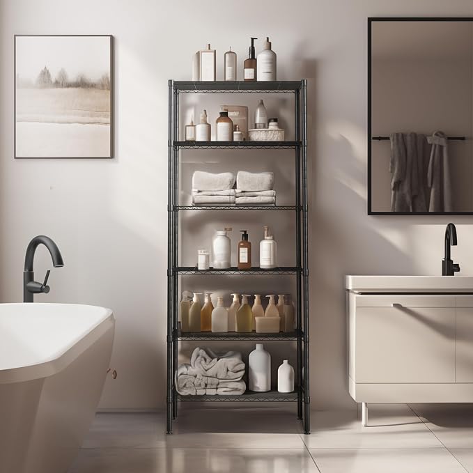 Finnhomy 6-Tier Wire Shelving Unit - Image 5