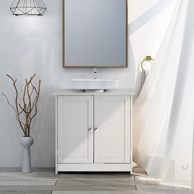 Bonnlo Pedestal Sink Storage Cabinet - Image 2