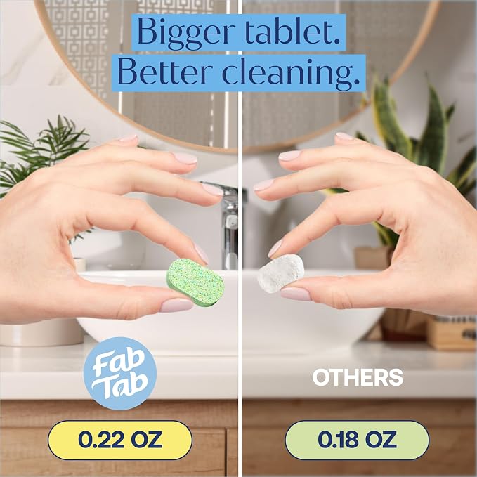 Fab Tab Bathroom Cleaner, Eco-Conscious Cleaning Tablets - Image 4