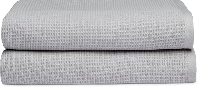 Cozy Earth Waffle Bath Sheets by CozyEarth