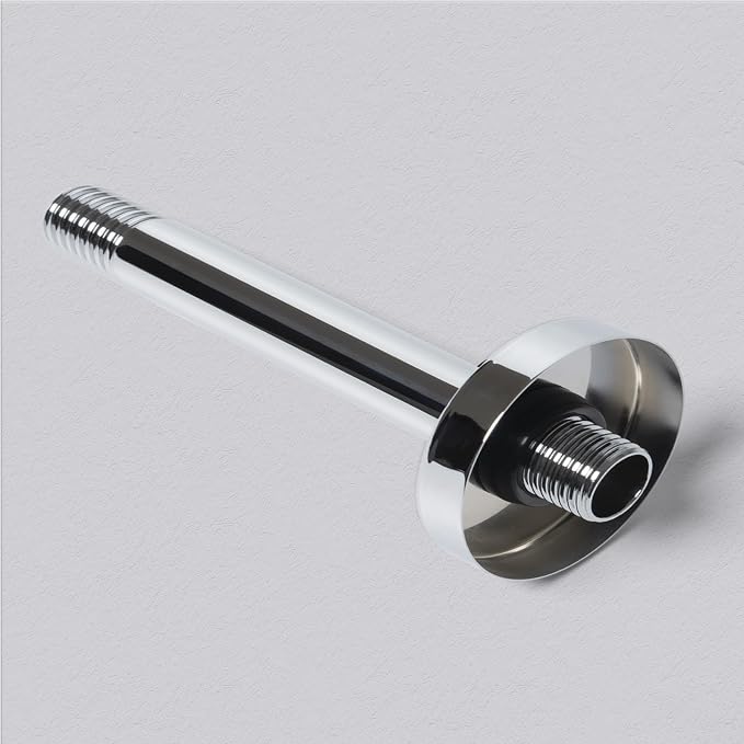 8 Inch Shower Arm with Flange, Ceiling Mounted Shower Head Extension Arm - Image 3