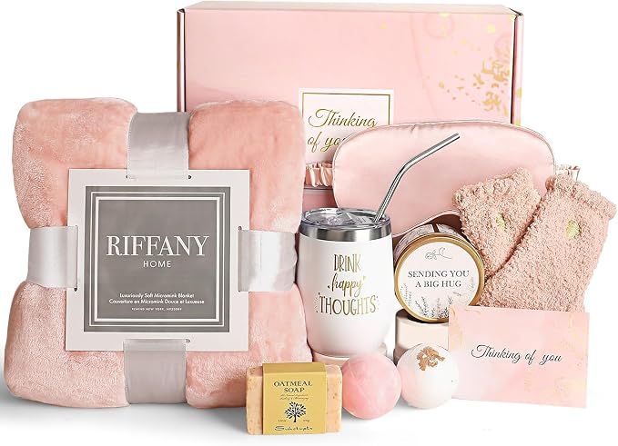 Birthday Gifts for Women, Unique Happy Birthday Gift Basket Self Care Package by SuhctuptxAccompanyUInLife