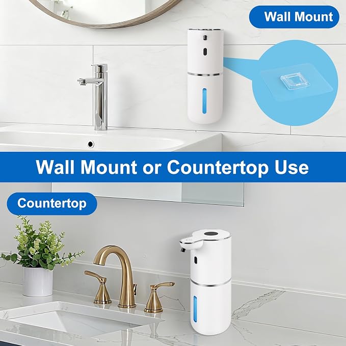 Automatic Soap Dispenser, Hand Soap Dispenser 12.8oz/380ml Smart Rechargeable - Image 5