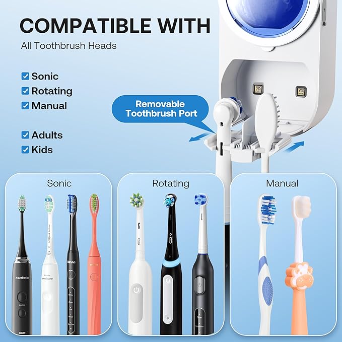 Bitvae Upgraded Tooth Brush Holder - Image 6
