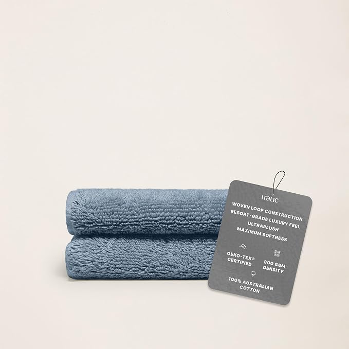 Italic Ultraplush 100% Australian Cotton Washcloths - Image 2