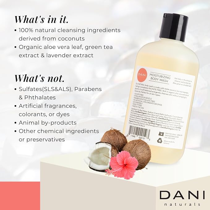 DANI Naturals Moisturizing Body Wash - Image 3