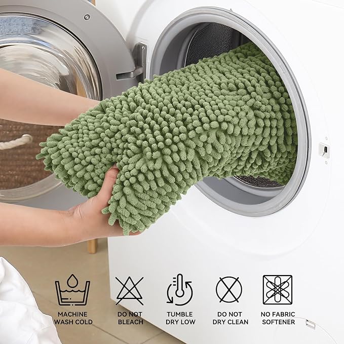 Bcoimo 48"×24" Absorbent Bath Mat, Non-Slip - Image 6
