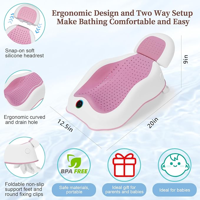 Baby Bath Support Newborn Bathtub - Image 5