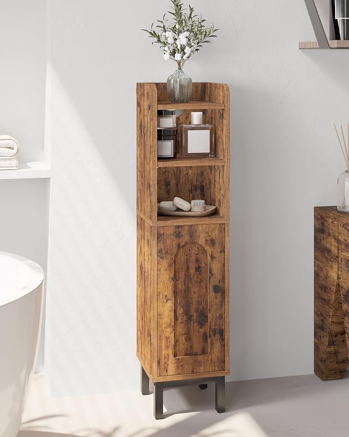 Bathroom Storage Cabinet, Small Corner Floor Cabinet - Image 3