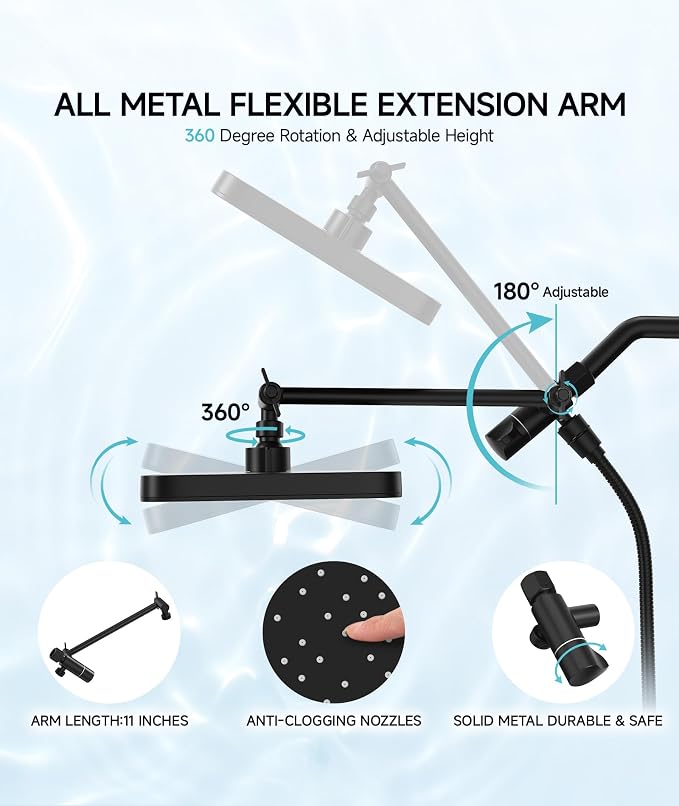 High Pressure Rain Shower Head - Image 6
