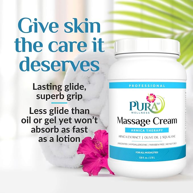 Wellness Professional Arnica Therapy 128oz Massage Cream, - Image 2