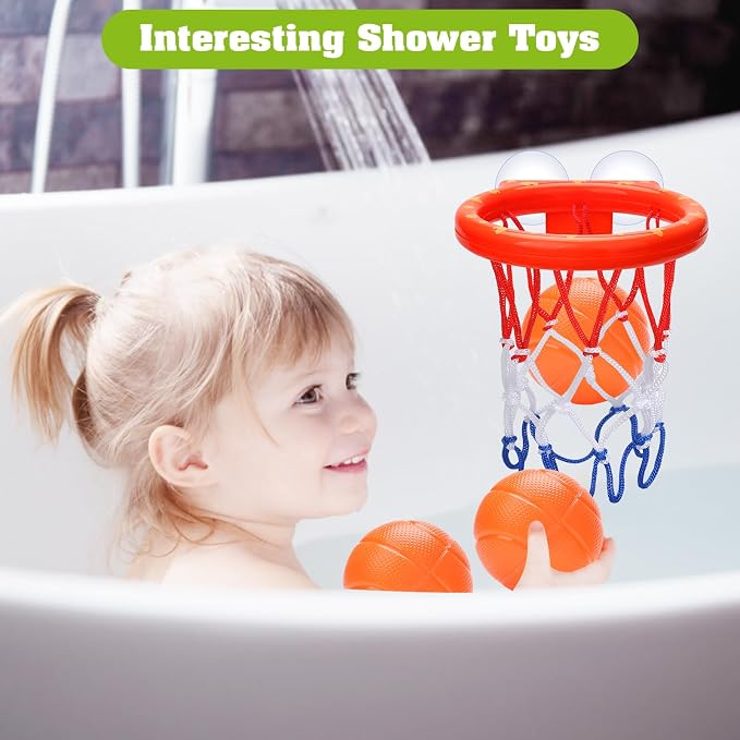 Bath Toys - Bathtub Basketball Hoop - Image 4