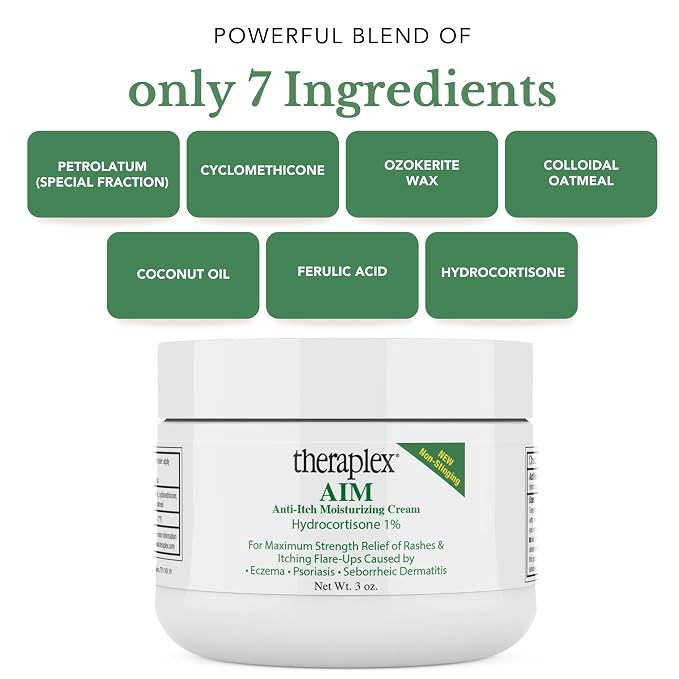 Theraplex AIM - Anti Itch Cream – 1% hydrocortisone - Image 8