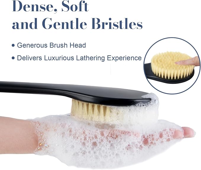 Back Scrubber for Shower, Shower Body Brush for Cleaning - Image 5