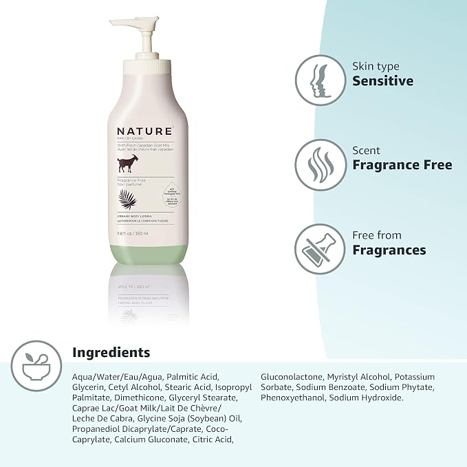 Goat Milk Lotion, Creamy Fragrance Free, Moisturizing Goat Milk Skin Lotion - Image 7