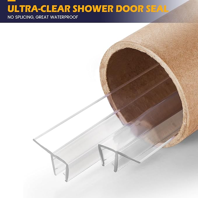 Bathroom Shower Glass Door Side Seal Strip - Image 2