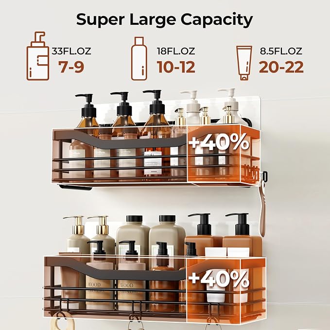 Orimade Adhesive Shower Caddy Shelf - Image 6
