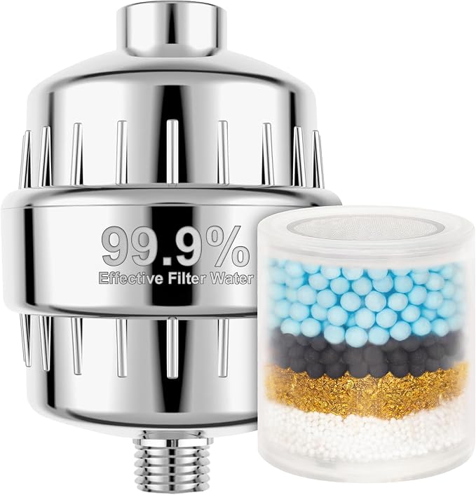 High Output Revitalizing Shower Filter, Keycozy Shower Filter by KeycozyLife