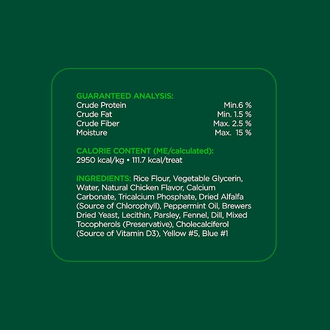 Minties Dental Chews for Dogs, Vet-Recommended Mint-Flavored Treats for Large - Image 8
