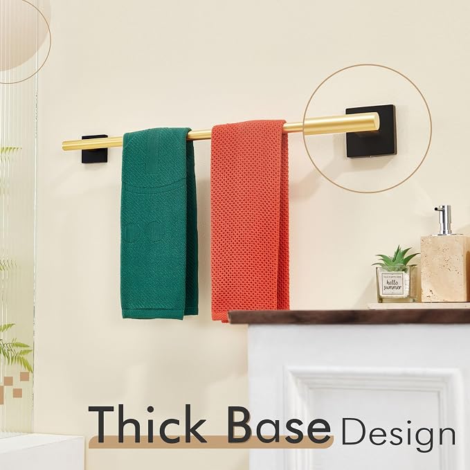 KOKOSIRI Bathroom Towel Bar Bath Towel Holders - Image 10