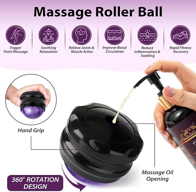 Aromatherapy Lavender Massage Oil, Massage Oil - Image 7