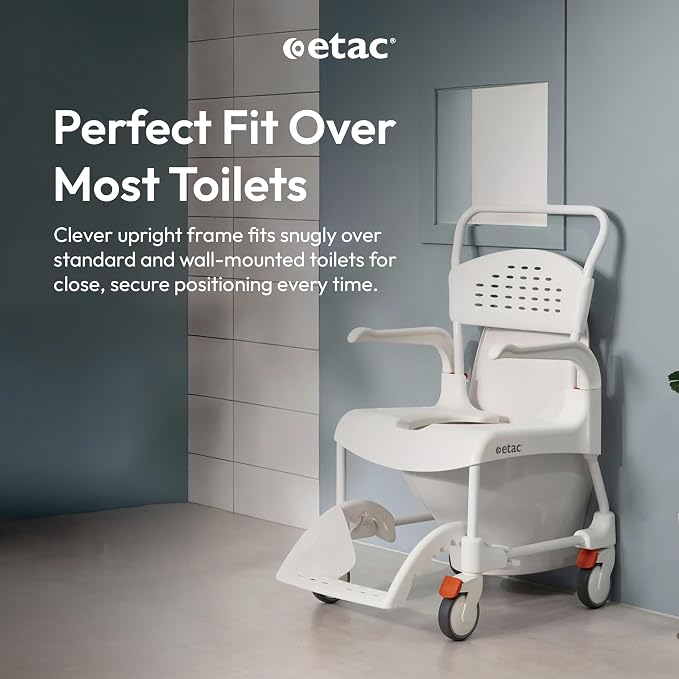 Etac Clean Shower Commode Chair - Image 6