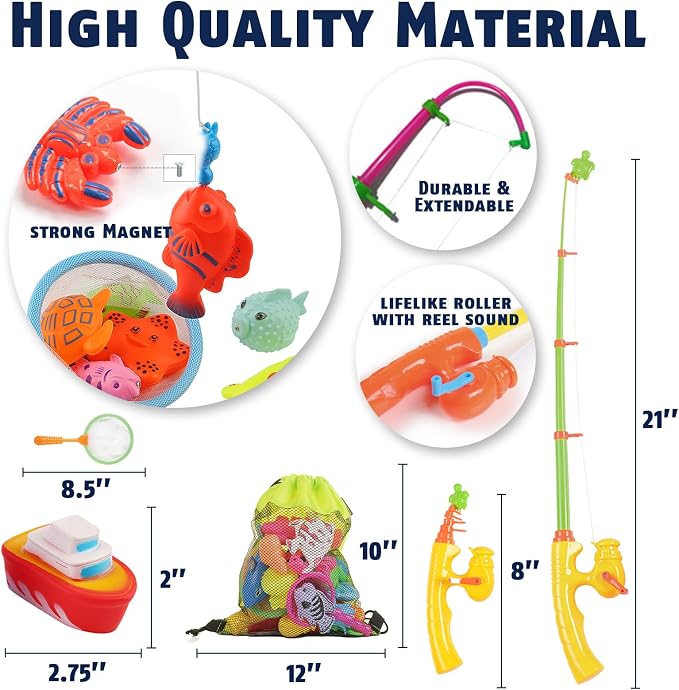 CozyBomB™ Magnetic Fishing Toys Game Set - Image 3