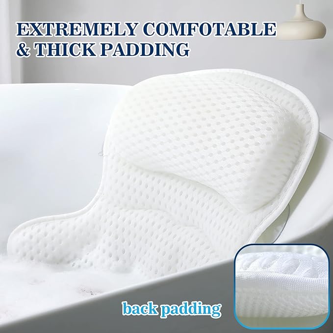 Bath Pillow Bathtub Pillow, Luxury Bath Pillows - Image 3