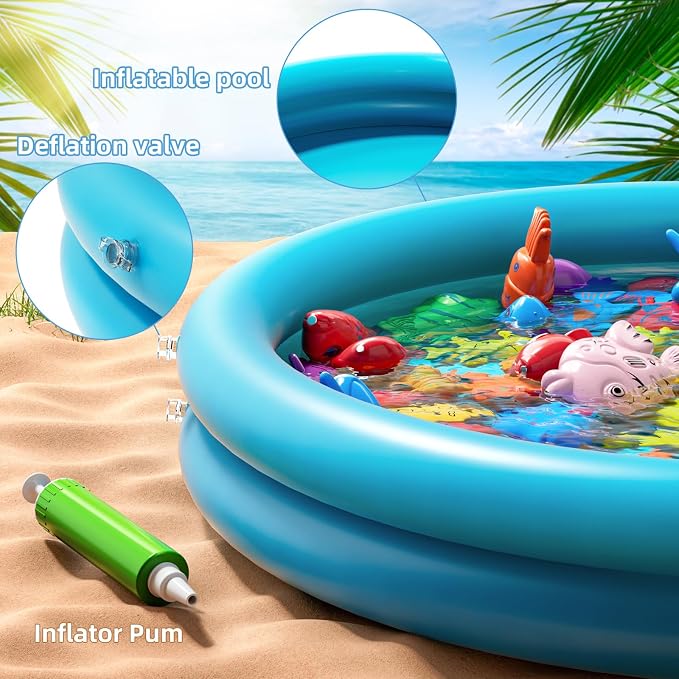 Pool Fishing Toys Games, Water Table Bathtub Toy - Image 5