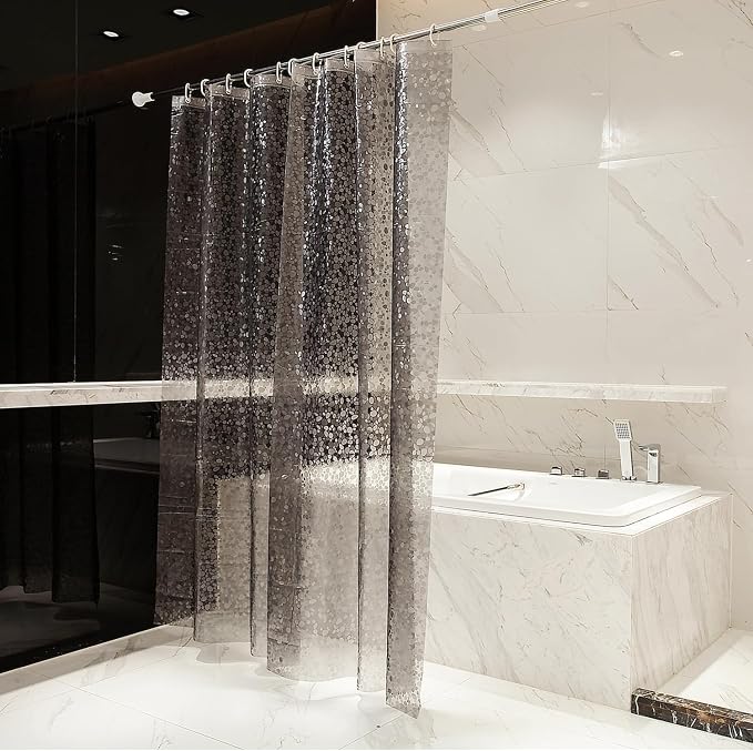 Bostofy Waterproof Shower Curtain Liner EVA 8G by Bostofy