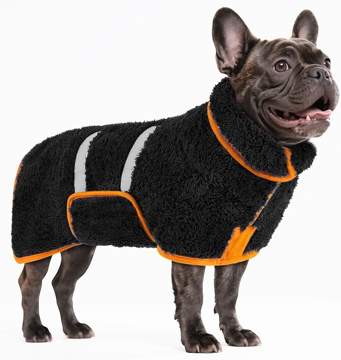 Bienbee Dog Bathrobe, Quick Drying Super Absorbent Dog Robes by Bienbee