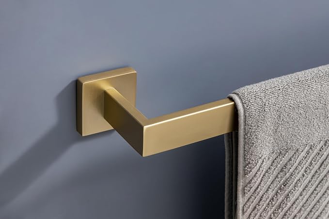 10 Pack Brushed Gold Bathroom Hardware Set - Image 7