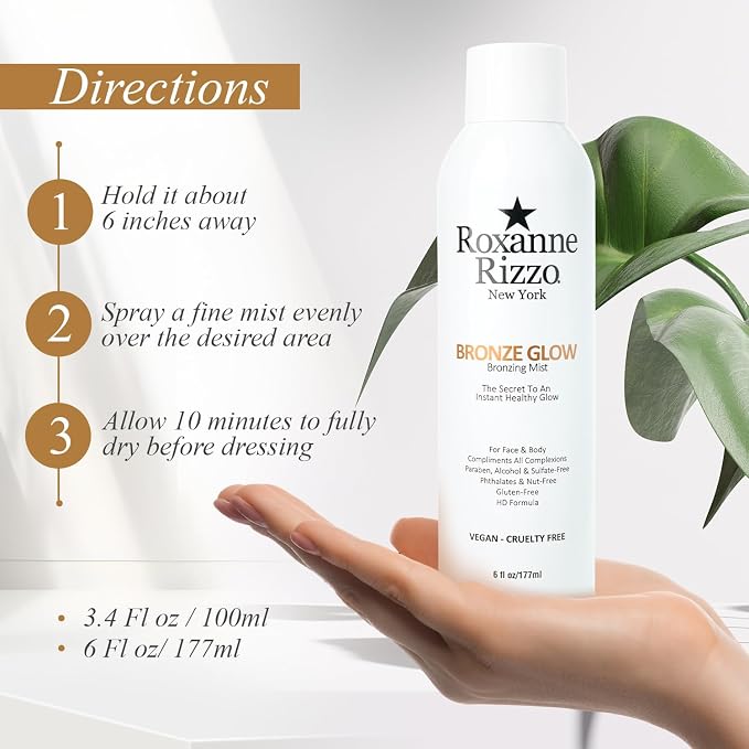 Bronze Glow – Instant bronzer Spray Mist - Image 4