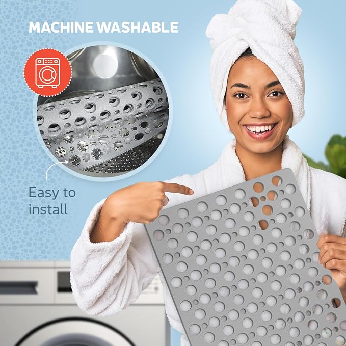 TEMIR Bathtub Mat Non Slip and Shower Mat - Image 7